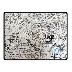 Messages Note Notitiebord Memo Fleece Blanket (small)