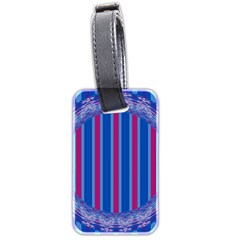 Digital Art Art Artwork Abstract Pattern Luggage Tag (two Sides)