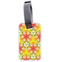 Background Abstract Pattern Texture Luggage Tag (two Sides)