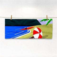 Beach Summer Sea Ocean Water Sand Hand Towel