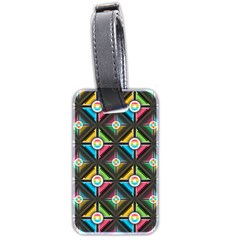 Seamless Pattern Background Abstract Luggage Tag (two Sides)