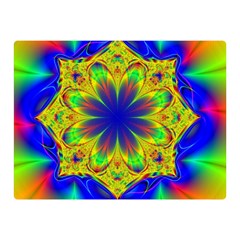 Digital Art Fractal Artwork Flower Double Sided Flano Blanket (mini) 
