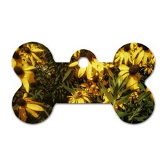 Echinacea Paradoxa Dog Tag Bone (one Side)