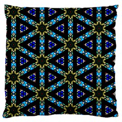 Stained Glass Pattern Church Window Large Cushion Case (one Side)