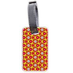 Pattern Colorful Modern Color Luggage Tag (two Sides)