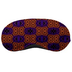 Abstract Clutter Pattern Vintage Sleeping Mask