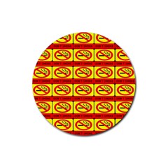 Dont Smoke Rubber Coaster (round) 