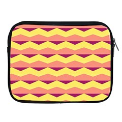 Background Colorful Chevron Apple Ipad 2/3/4 Zipper Cases