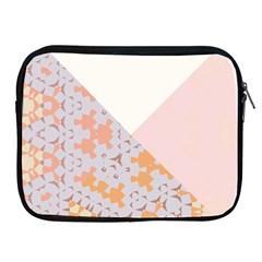Abstrait Triangles Rose Apple Ipad 2/3/4 Zipper Cases