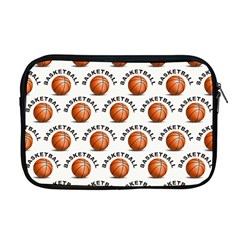 Orange Basketballs Apple Macbook Pro 17  Zipper Case