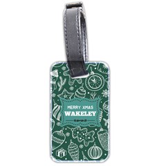 Xmas Luggage Tag (two Sides)
