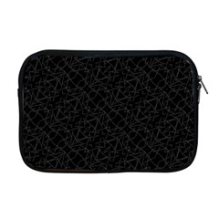 Pattern Abstrait Blanc/noir Apple Macbook Pro 17  Zipper Case