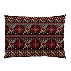 Ukrainian Folk Seamless Pattern Ornament Pillow Case (two Sides)