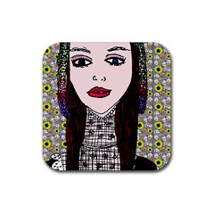 Chris Wall Rubber Coaster (square) 