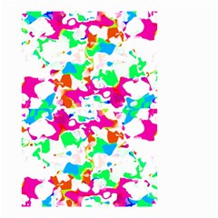 Bright Multicolored Abstract Print Small Garden Flag (two Sides)