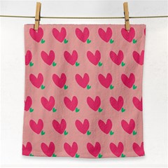 Hearts Face Towel