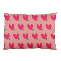 Hearts Pillow Case (two Sides)