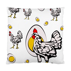 Roseanne Chicken, Retro Chickens Standard Cushion Case (one Side)
