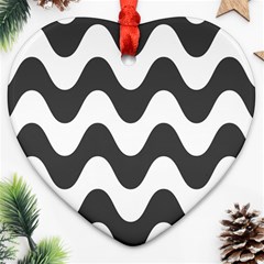 Copacabana  Heart Ornament (two Sides)