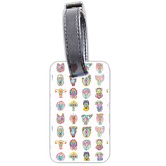 Female Reproductive System  Luggage Tag (two Sides)