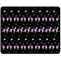 Galaxy Unicorns Fleece Blanket (medium) 
