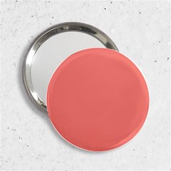 True Coral Pink Color 2 25  Handbag Mirrors