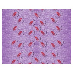 Tropical Flower Forest Of Ornate Colors Double Sided Flano Blanket (medium) 