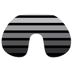 9 Bar Monochrome Fade Travel Neck Pillow