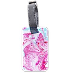Marbling Art Print Luggage Tag (two Sides)