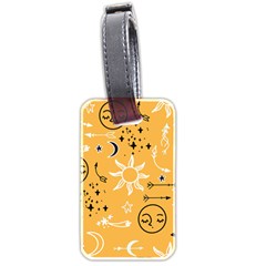 Pattern Mystic Color2 Luggage Tag (two Sides)