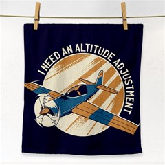 Airplane - I Need Altitude Adjustement Face Towel