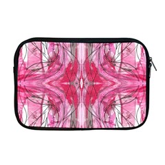 Magenta Marbling Symmetry Apple Macbook Pro 17  Zipper Case