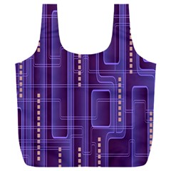 Background-non-seamless-pattern Full Print Recycle Bag (xxxl)