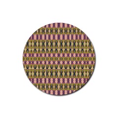 Digital Illusion Rubber Coaster (round) 