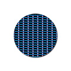 Cartoon Pattern Rubber Coaster (round)