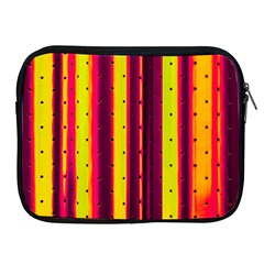 Warped Stripy Dots Apple Ipad 2/3/4 Zipper Cases