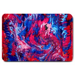 Painted Feathers Large Doormat 