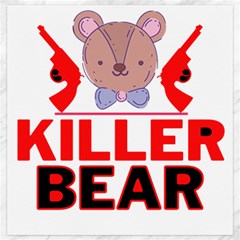 Killer Bear Canvas 20  X 20 