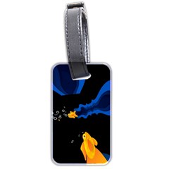 Digital Illusion Luggage Tag (two Sides)