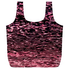 Pink  Waves Flow Series 11 Full Print Recycle Bag (xxxl)