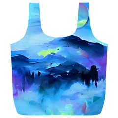Moon Mountains Full Print Recycle Bag (xxxl)
