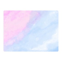 Watercolor Clouds2 Double Sided Flano Blanket (mini) 