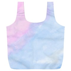 Watercolor Clouds2 Full Print Recycle Bag (xxxl)