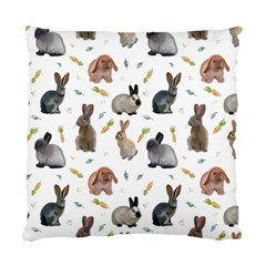 Cute Bunny Standard Cushion Case (one Side)