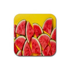 Watermelon Rubber Coaster (square)