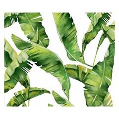 Sheets Tropical Plant Palm Summer Exotic Double Sided Flano Blanket (small) 