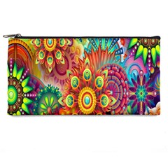 Mandalas Colorful Abstract Ornamental Pencil Case