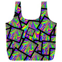 Vibrant Colors Cbdoilprincess Full Print Recycle Bag (xxxl)
