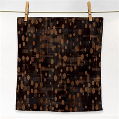 Abstract Dots Face Towel
