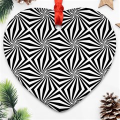 Line Heart Ornament (two Sides)